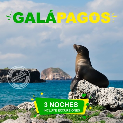 Galápagos — 3 noches, incluye excursiones
